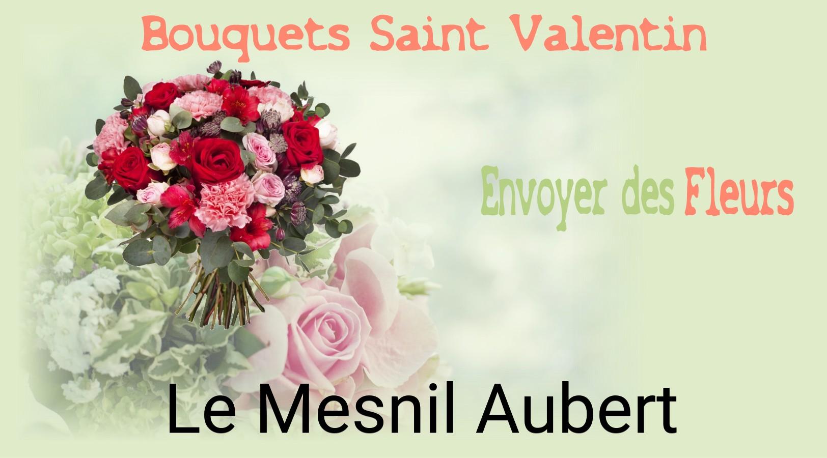Roses de Saint-Valentin livrées à Le Mesnil-Aubert